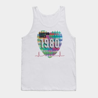 1980 - Heart Beating Since Tank Top